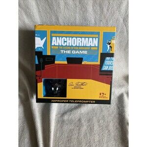 Anchorman The Legend of Ron Burgundy (The Game) Improper Teleprompter Board Game